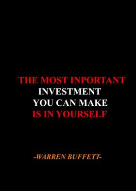 Warren Buffett Qoute