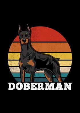 Doberman Retro