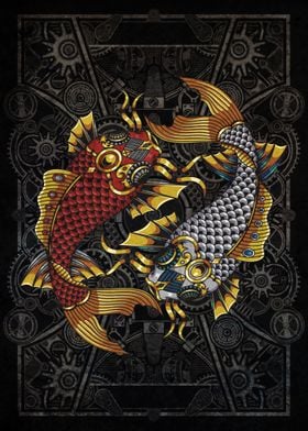 Steampunk Koi