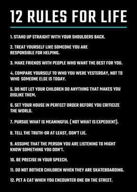 12 Rules of Life