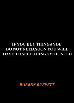 Warren Buffett Qoute