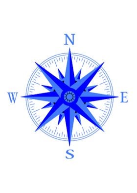 Sailing Wind Rose Compass