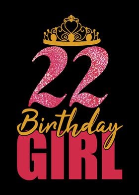 22nd Birthday Girl Crowned