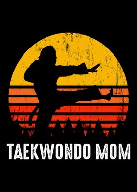 Retro Vintage Taekwondo Mo