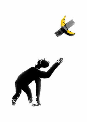 Chimpanzee and Banana 