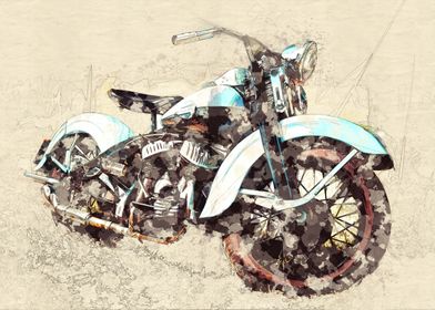 old motor Cycle