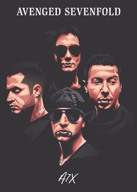 Avenged Sevenfold Vector Art & Graphics