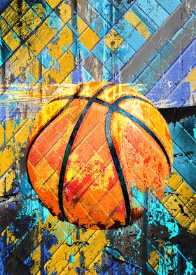Basketball art print s 145