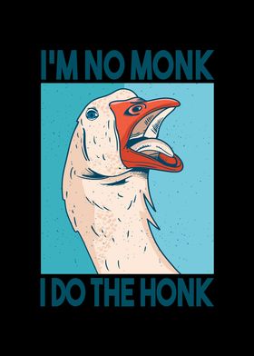 Honk Honk Honk Goose A5 Print funny meme goose print -  Portugal