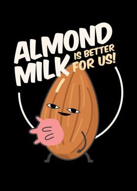 Cow Almond Milk