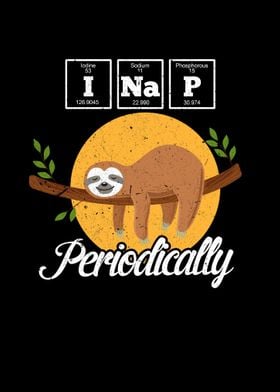 I Nap Periodically Sloth