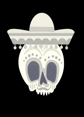 Mexico Cinco de Mayo Skull