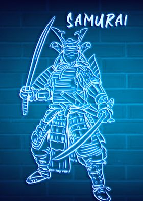 samurai neon