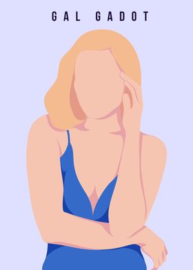 Minimalist Gal Gadot