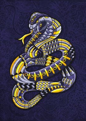 Mandala Snake