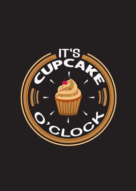 Clocks Cupcake
