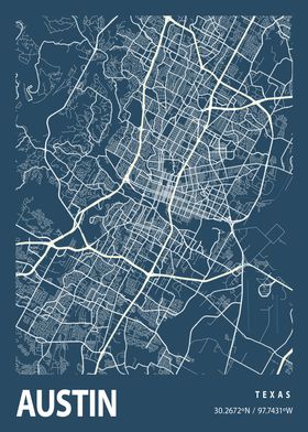 Blueprint map Austin