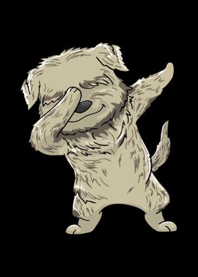 Irish Wolfhound Kawaii Dab