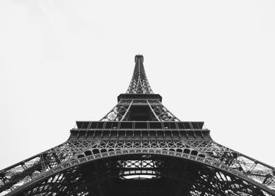BW Eiffel Tower