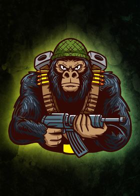 Gorilla Soldier