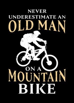 Man on a Mountain Bike