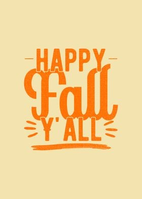 Happy Fall Yall