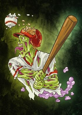 Baseball Zombie Player