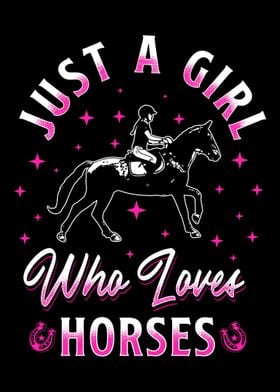 Just Girl Horses