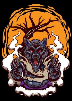 Halloween Werewolf