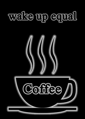 wake up equal coffee