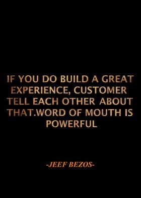 Jeef Bezos Qoute