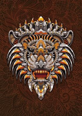 Mandala Lion