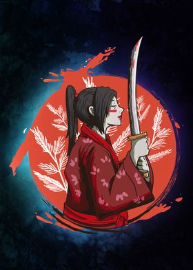 Female Sword Fighter