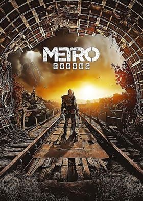 Metro Exodus ' Poster by Bliss Displate