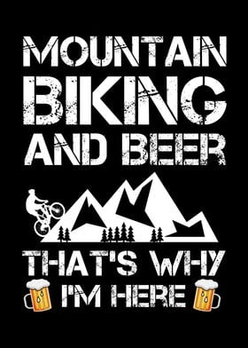 Mountain Biking Beer Gift