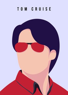 Minimalist Tom Cruise