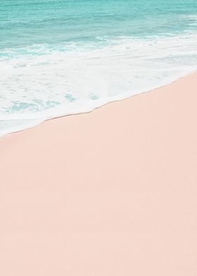 Pink beach