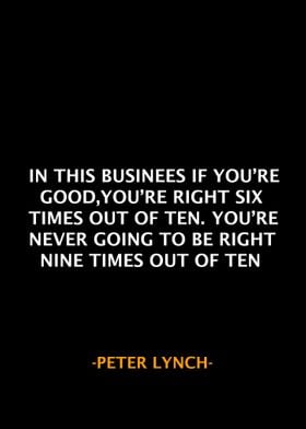 Peter Lynch Qoute