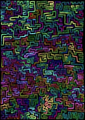 Psychedelic labyrinth 2