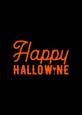 Happy Hallowine Funny