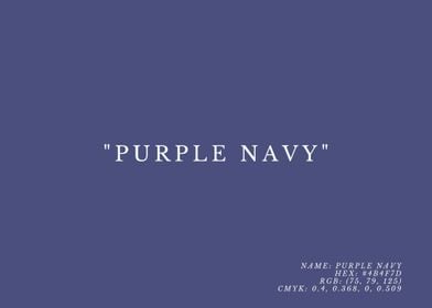Purple Navy
