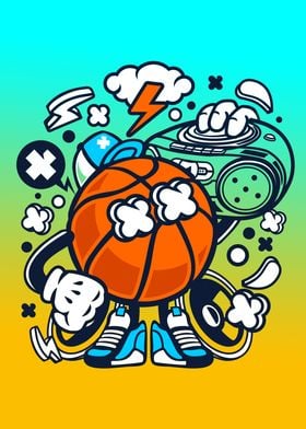 Basketball Boombox Beat