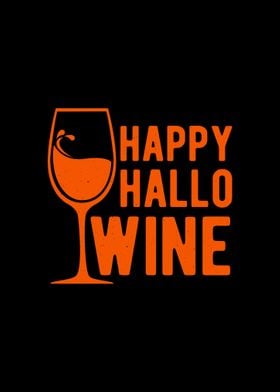 Happy Hallowine Funny