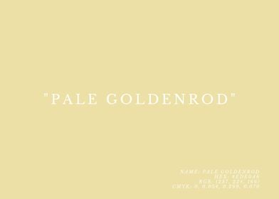 Pale Goldenrod