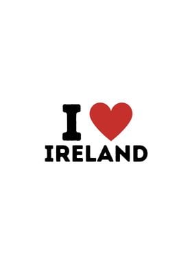 I Love Ireland Simple