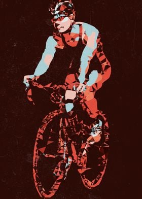 Cyclist Artwork