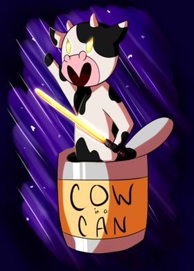 Cow in a Can