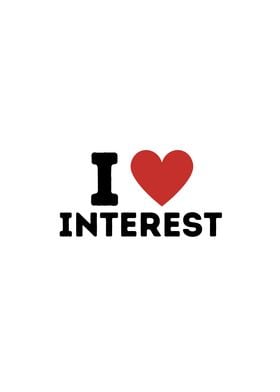 I Love Interest Simple