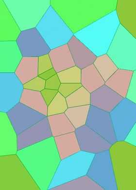 Voronoi gradient