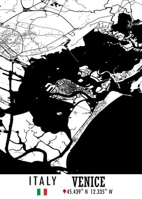 Venice ITALY Map